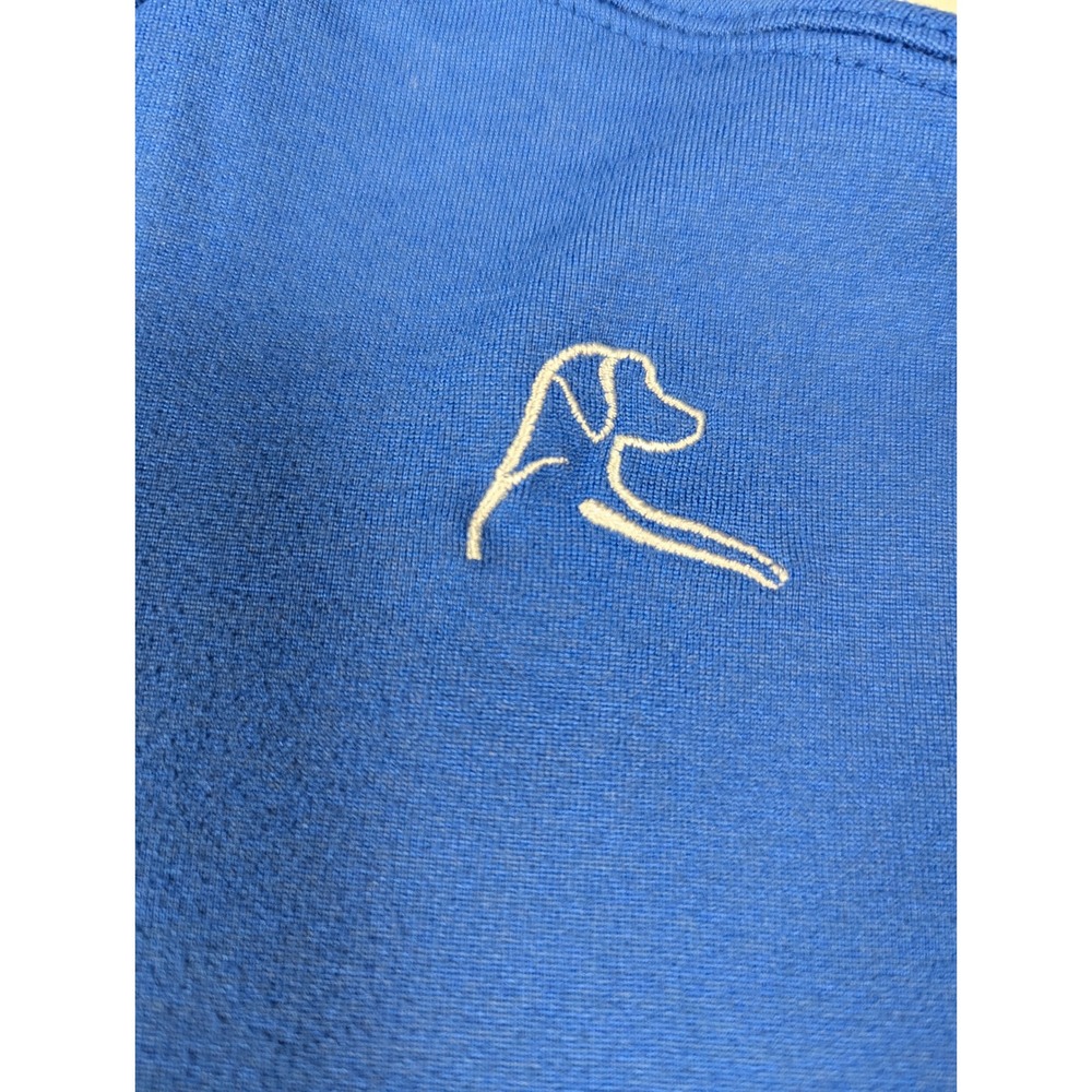 Rhoback Mens Performance Hoodie Royal Blue Activewear Sweatshirt Size Medium